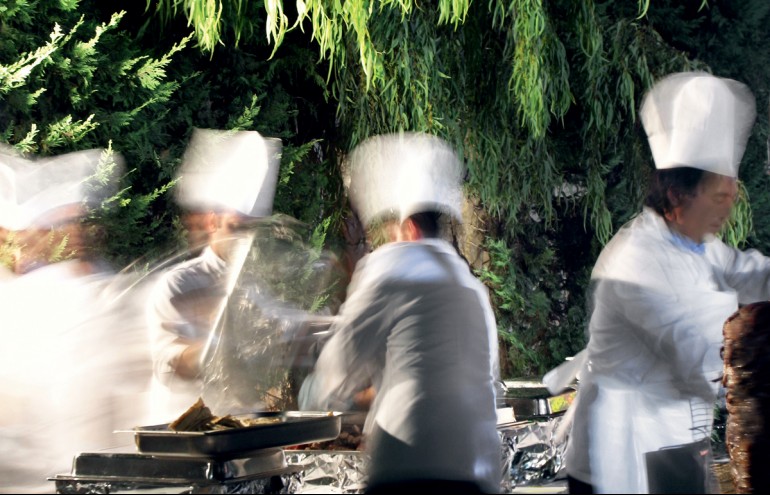 Οι chefs εν δράσει