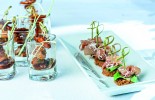 Τα ειδικά fingerfood & cocktail menus προσφέρουν εντυπωσιακές επιλογές 