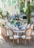 Wedding Reception: Provence οβάλ τραπέζι φαγητού, Louis καρέκλες φαγητού, όλα από μασίφ δρυ