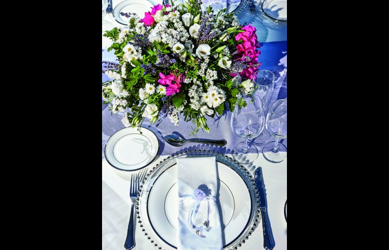 Art de la table για γαμήλιο τραπέζι 
