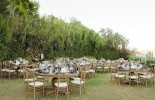 Wedding Reception: Chateau ροτόντες φαγητού από μασίφ δρυ, Chiavari bronze καρέκλες φαγητού από μασίφ ξύλο 